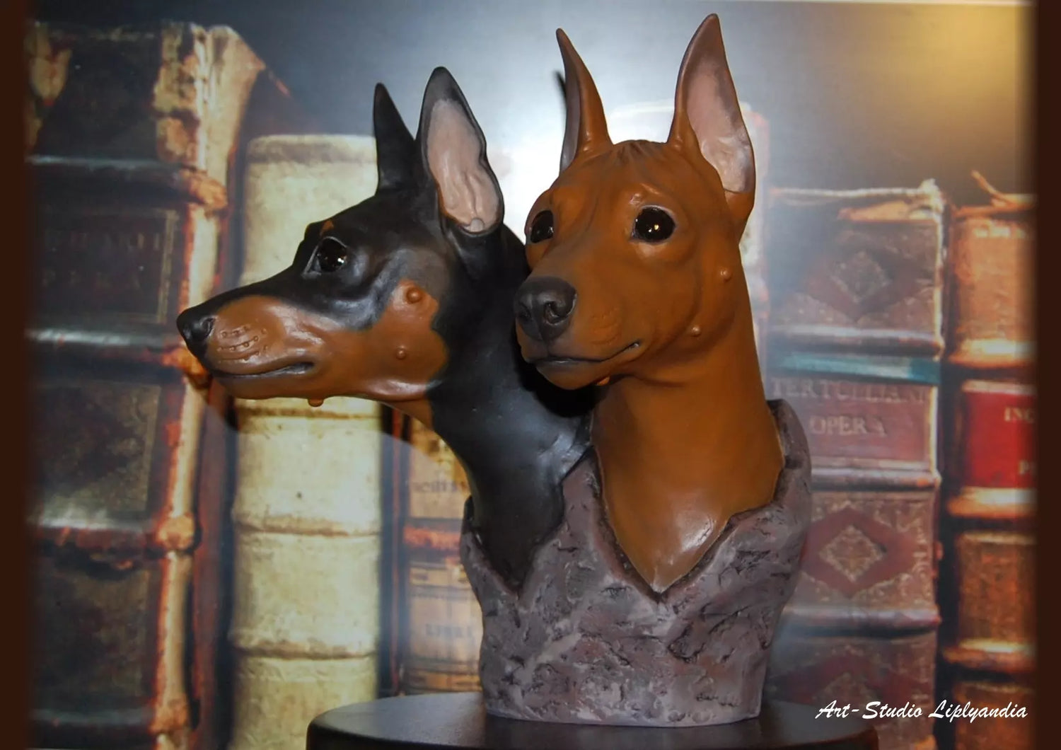 Miniature Pinscher Bust