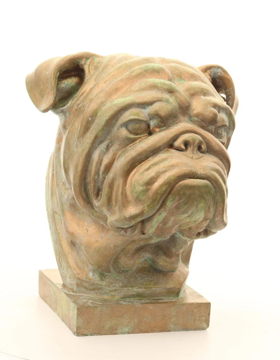 Bulldog bust