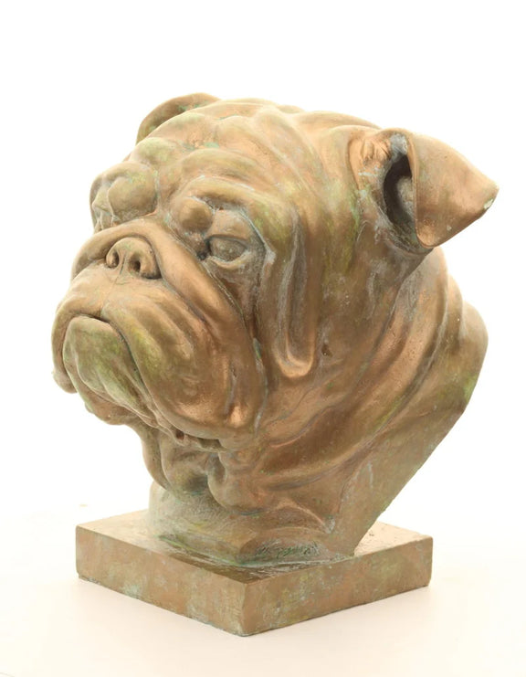 Bulldog bust